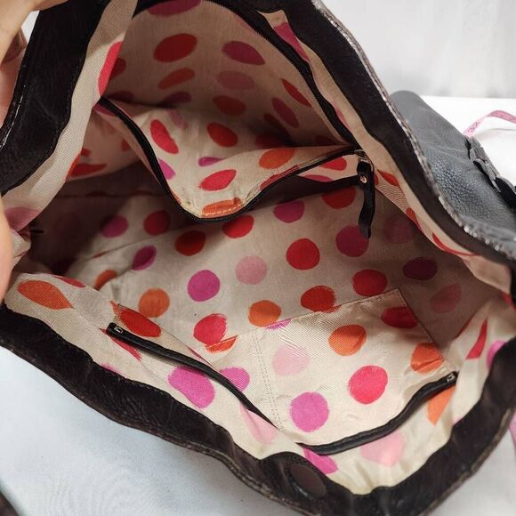 Kate Spade Natia Jamesport Black Shoulder Bag Large Leather - Picture 7 of 14